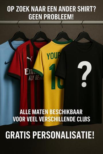 Voetbal Shirts beschikbaar voor biedingen