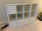 Kallax Kast met deuren en lades, Huis en Inrichting, Kasten | Boekenkasten, Ophalen, Kunststof, 100 tot 150 cm, Zo goed als nieuw