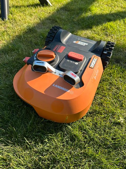 Worx landroid M WR141E, Tuin en Terras, Robotmaaiers, Gebruikt, Ophalen