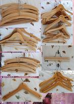 +-55 houten kledinghangers, Verzenden, Zo goed als nieuw, Hout, Kinderen en Volwassenen