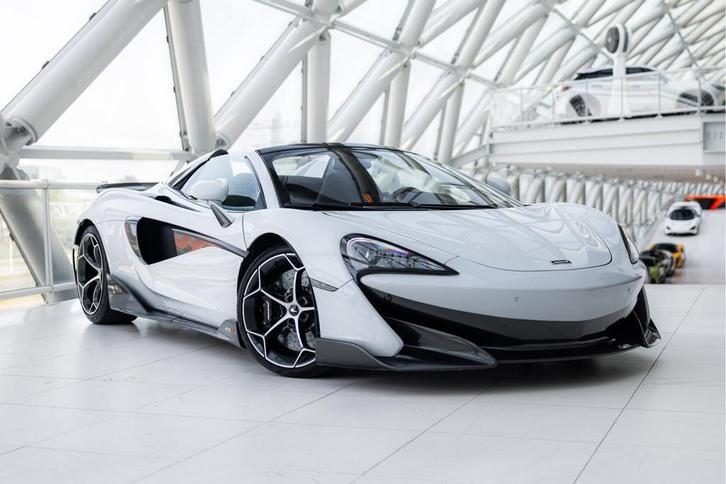 McLaren 600LT Spider 3.8 V8 | MSO Cirrus Grey | Noselift |, Auto's, McLaren, Bedrijf, Te koop, 600LT, ABS, Achteruitrijcamera