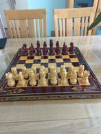 Schaakbord - Compleet met stukken, Hobby en Vrije tijd, Gezelschapsspellen | Bordspellen, Een of twee spelers, Ophalen of Verzenden
