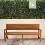 Landelijke klassieke tuinbank - Norwich teakhout, Ophalen of Verzenden, Nieuw, Teakhout