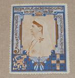029) SLUITZEGEL KONINGIN WILHELMINA 1937, Ophalen of Verzenden
