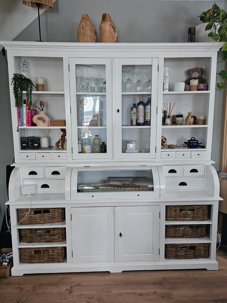 Buffetkast Napoli Teak 200cm, Huis en Inrichting, Kasten | Buffetkasten, Ophalen