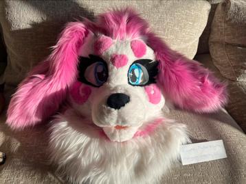 Poodle fursuit head beschikbaar voor biedingen