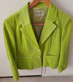 Peergroene #blazer, jasje van fijne ribstof, maat L, Ophalen of Verzenden, Zo goed als nieuw, Jasje, Groen