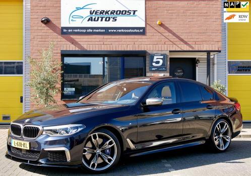 BMW 5-serie M550i xDrive High Executive schuifdak. 360 cam., Auto's, BMW, Bedrijf, Te koop, 5-Serie, 360° camera, 4x4, ABS, Achteruitrijcamera