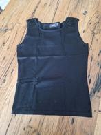 Te koop zwarte damestop met op de schouder palletjes, maat M, Kleding | Dames, Tops, Maat 38/40 (M), Mexx, Zwart, Ophalen of Verzenden
