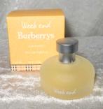 Volle parfum mini Burberry weekend woman + doosje, Ophalen of Verzenden, Zo goed als nieuw, Miniatuur, Gevuld