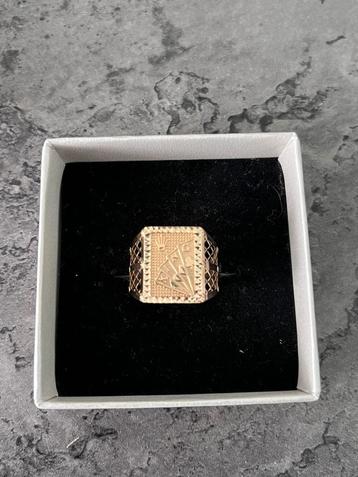 750/18k Gouden Heren Ring 3.2gr beschikbaar voor biedingen