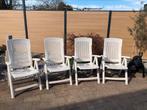 Witte Hartman standen stoelen, Tuin en Terras, Ophalen, Gebruikt, Plastic