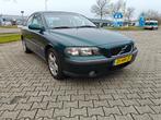 Volvo S60 2.4 140PK 2001 Groen, Auto's, Voorwielaandrijving, Grijs, Particulier, Sedan