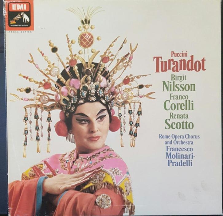 Puccini Francesco Molinari-Pradelli – Turandot 3LP BOX, Cd's en Dvd's, Vinyl | Klassiek, Zo goed als nieuw, Classicisme, Kamermuziek