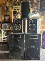 Speaker (set), Audio, Tv en Foto, Luidsprekers, Gebruikt, 60 tot 120 watt, Front, Rear of Stereo speakers, Ophalen