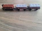 Marklin 46019 klapdeksel wagons waarvan 1 maal railreiniger, Wisselstroom, Wagon, Ophalen of Verzenden, Zo goed als nieuw