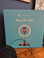 Imoshion verstelbare ringlamp, ring LED light, Huis en Inrichting, Ophalen of Verzenden, Zo goed als nieuw, Minder dan 50 cm
