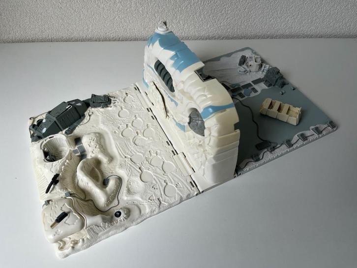 Star Wars Micro Machines Action Fleet Ice Planet Hoth base, Verzamelen, Star Wars, Gebruikt, Actiefiguurtje, Ophalen of Verzenden