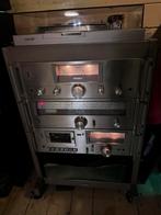 Vintage Sony Toren met Platenspeler, Versterker, Tuner & Cas, Ophalen, Gebruikt, Cassettedeck, Losse componenten