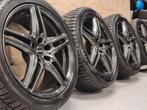 18 Inch Mercedes E klasse W211 Winterset Borbet Antraciet, Ophalen, 18 inch, Banden en Velgen, Onbekend