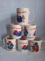 Set van 5 Douwe Egberts Beertje Paddington Mokken, Huis en Inrichting, Keuken | Servies, Ophalen of Verzenden, Zo goed als nieuw