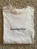 Boodschappenlijstje shirt bankzitters, Wit, Ophalen of Verzenden, Zo goed als nieuw, Korte mouw