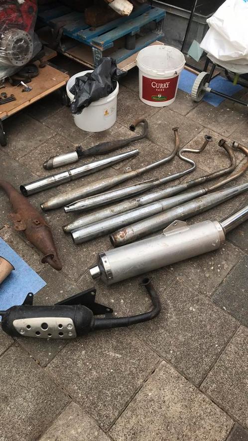 Brommer uitlaten  Puch tomos Honda mini bike, Fietsen en Brommers, Brommers | Tuning en Styling, Gebruikt, Ophalen of Verzenden
