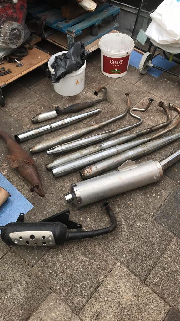 Brommer uitlaten  Puch tomos Honda mini bike, Fietsen en Brommers, Brommers | Tuning en Styling, Gebruikt, Ophalen of Verzenden