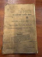 Harley-Davidson WLA TM 9-1879 Orgineel, Verzenden