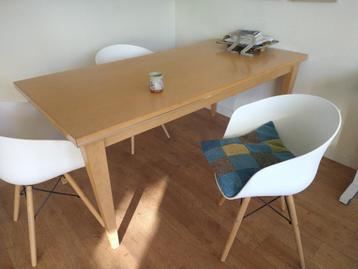 mooie design tafel licht beuken hout beschikbaar voor biedingen