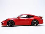 1:18 Porsche 911 991 Carrera 2 Aerokit rood GT Spirit GT022A, Hobby en Vrije tijd, Modelauto's | 1:18, Overige merken, Info@gts-models.com