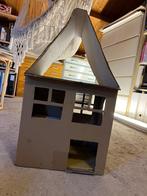 Kittenhuis, van karton, Ophalen