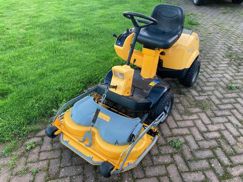 stiga park jubile vangaurd nieuw maaidek, Tuin en Terras, Zitmaaiers, Gebruikt, 90 tot 120 cm, Elektrische starter, Mulchfunctie