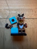 Compleet Lego los poppetje verkleed als rendier met cadeaus, Ophalen of Verzenden, Zo goed als nieuw, Complete set, Lego