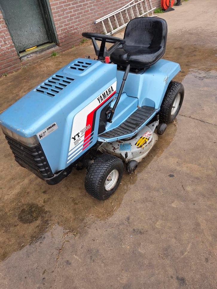 Mooie yamaha zitmaaier, Tuin en Terras, Grasmaaiers, Zo goed als nieuw, Benzine-grasmaaier, 50 cm of meer, Cirkelmaaier, Elektrische starter