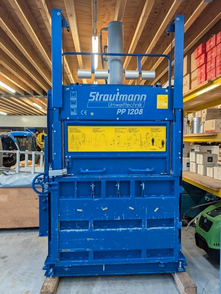 Strautmann PP 1208 balen pers karton papier plastic, Doe-het-zelf en Verbouw, Werkbanken, Gebruikt, Ophalen
