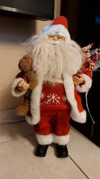 Kerstman met teddybeer, Huis en Inrichting, Woonaccessoires | Boeddhabeelden, Ophalen, Gebruikt