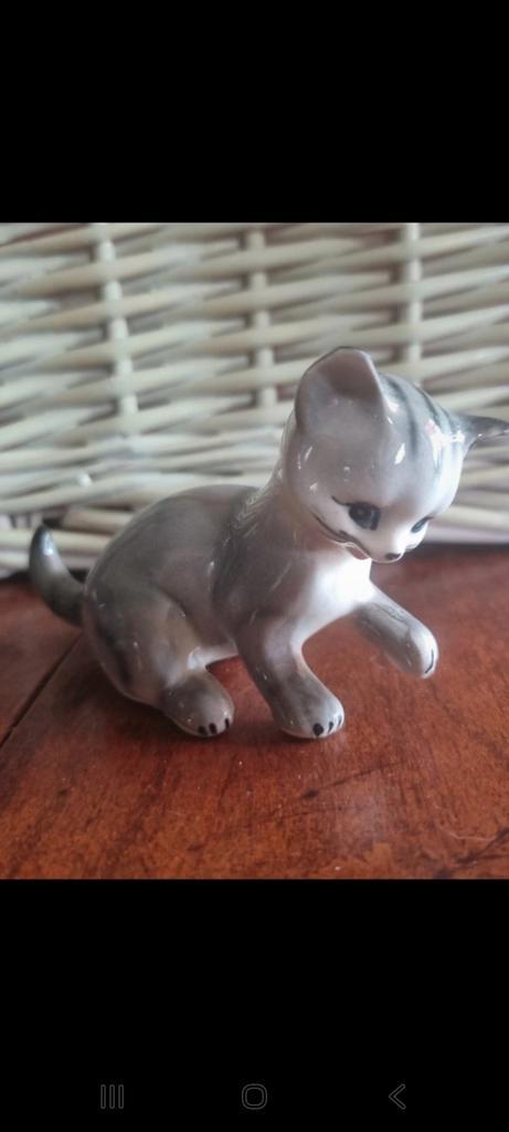 Vintage Miquel Requena Poes Beeldje, Verzamelen, Beelden en Beeldjes, Zo goed als nieuw, Dier, Ophalen of Verzenden