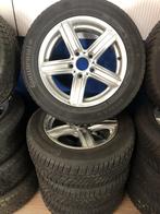 Set CONTINENTAL sportvelgen + banden 225/50R16 winter, Ophalen, Gebruikt, 16 inch, Banden en Velgen