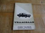Ford Taunus TC1 - Vraagbaak Werkplaatshandboek Nederlands, Verzenden, Gelezen, Ford