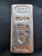 SCHONE 1 KILO ZILVERBAAR 1 KG ZILVEREN BAREN ZILVER BAAR, Ophalen of Verzenden, Zilver