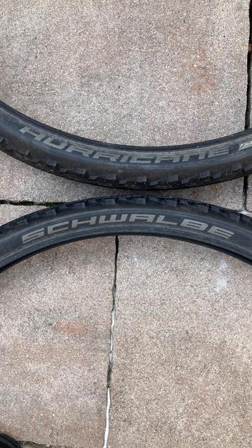 buitenbanden mountainbike Schwalbe Hurricane beschikbaar voor biedingen