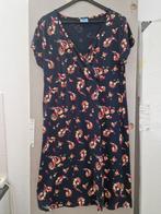 Stretchjurkje met bloemen. Maat XL. Nieuwstaat., Blauw, Maat 42/44 (L), Ophalen of Verzenden, Zo goed als nieuw