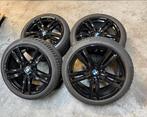 ✅ 18 inch Bmw 486M velgen 5x112 1 2 serie F40 F44 winterset, Ophalen, 18 inch, Gebruikt, Banden en Velgen