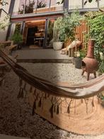 Tuinhaard/terrashaard terra cotta € 45,00., Ophalen, Gebruikt