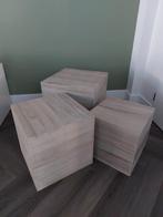 Houten kubussen te koop, Huis en Inrichting, Ophalen, Zo goed als nieuw, Minder dan 50 cm, Minder dan 50 cm