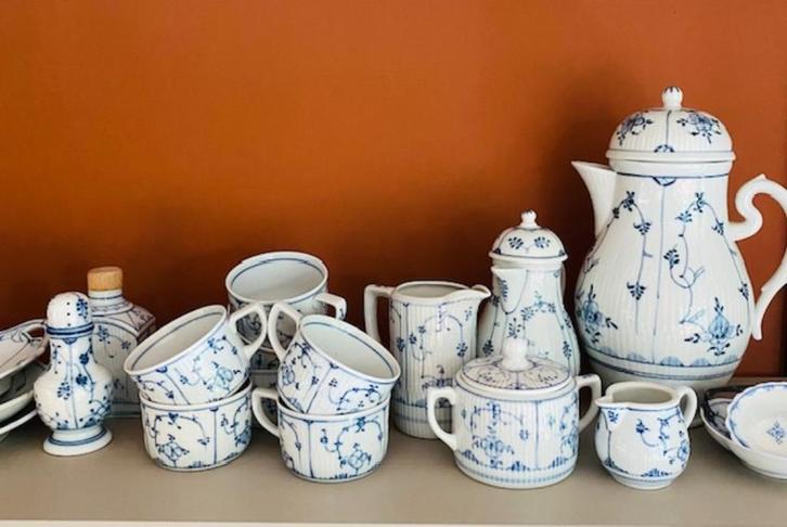 Servies Blau Sachs, Huis en Inrichting, Keuken | Servies, Gebruikt, Compleet servies, Overige stijlen, Keramiek, Ophalen of Verzenden