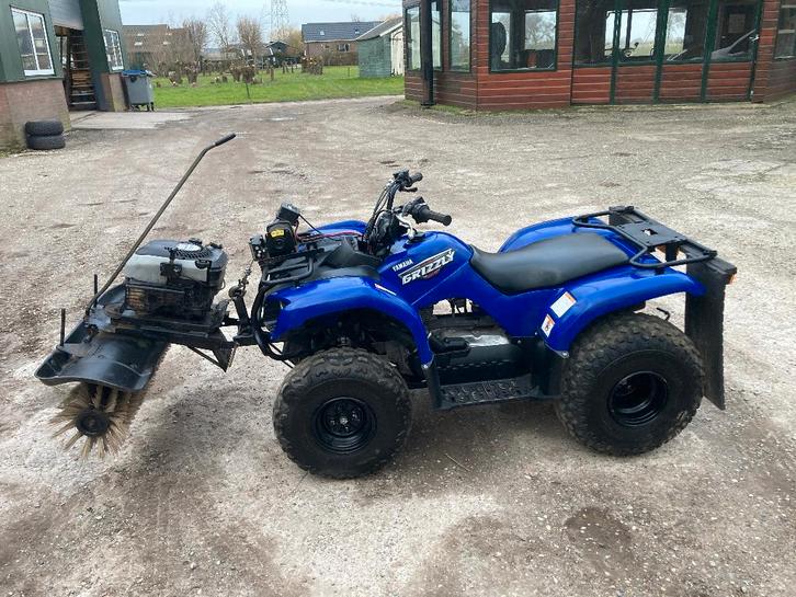 Yamaha Grizzly 125 met Rolbezem en Liersysteem, Motoren, Quads en Trikes, Ophalen of Verzenden