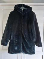 Bont jas zwart maat S ZGAN, Kleding | Dames, Ophalen of Verzenden, Zo goed als nieuw, Maat 38/40 (M), Zwart