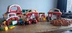 Fisher price little people boerderij, Ophalen of Verzenden, Gebruikt, Speelset, Met geluid